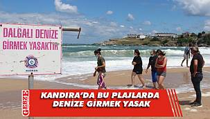 Bu plajlarda denize girmek yasak