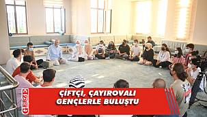 Bünyamin Çiftçi gençleri dinledi