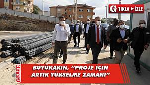 Büyükakın, katlı otopark proje alanını inceledi