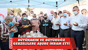 Büyükakın, Gebze’de aşure dağıttı