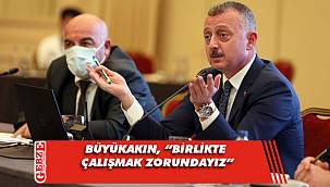 Büyükakın, müsilaj araştırma komisyonunda konuştu