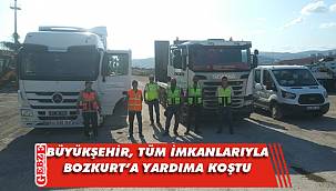 Büyükşehir, Bozkurt için seferber oldu
