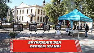 Büyükşehir deprem konusunda bilgilendiriyor