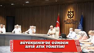 Büyükşehir, ilçe belediyeleriyle sıfır atığı konuştu