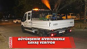 Büyükşehir, sivrisinekle kesintisiz mücadele ediyor