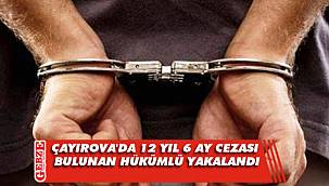 Çayırova emniyeti hükümlü şahısları yakaladı