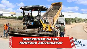 Çayırova Şekerpınar'da yol konforu artıyor