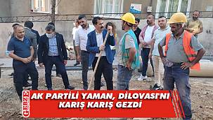 Cemil Yaman'dan yoğun Dilovası programı