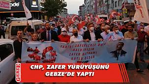 CHP, 30 Ağustos'u Gebze'de kutladı