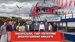CHP heyeti, Kocaeli’nde balıkçılarla buluştu