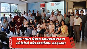 CHP Kocaeli'nde öbek sorumluluğu eğitimleri başladı