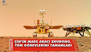 Çin'in Mars aracı Zhurong, tüm görevlerini tamamladı
