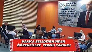 Darıca Belediyesi öğrencilerin yanında