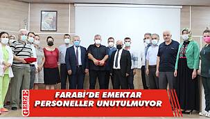 Darıca Farabi’de plaket töreni gerçekleştirildi