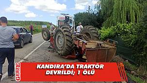 Devrilen traktörün altında kalınca hayatını kaybetti