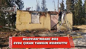 Dilovası'nda çıkan ev yangını söndürüldü