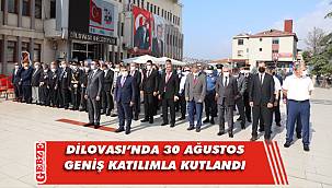 Dilovası'nda Zafer Bayramı kutlandı