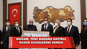 Doğan, hayırlı olsun dileklerini sundu