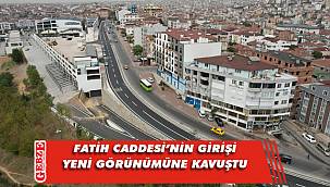 Fatih Caddesi'ndeki çalışma beğeni kazandı