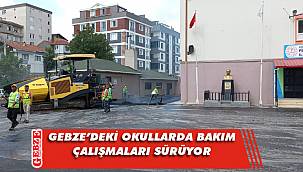 Gebze Belediyesi, okulları 6 Eylül'e hazırlıyor