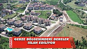 Gebze bölgesindeki dereler tehdit oluşturmayacak