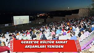 Gebze'de kültür sanat akşamları kaldığı yerden devam
