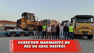 Gebze'den Marmaris'e bir destek daha