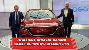 Graham Stuart, TOGG'u ziyaret etti