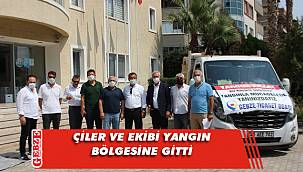 GTO, yardımları yangın bölgesine teslim etti