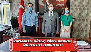Güler'den NASA'da makalesi yayınlanan öğrenciye tebrik