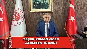 Gümrüğe asaleten atama geldi