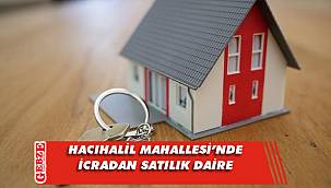 Hacıhalil Mahallesi’nde icradan satılık daire