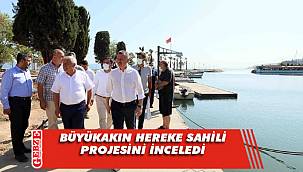 Hereke Sahil Parkı, 30 Ağustos’ta hizmete açılacak