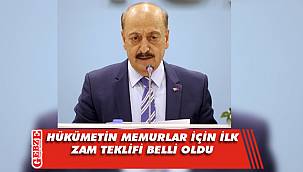 Hükümetin memurlar için ilk zam teklifi belli oldu