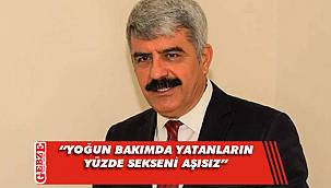 Hülagü açıkladı; Yoğun bakımda yatanların yüzde 80'i aşısız