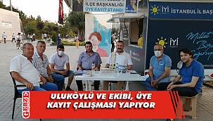 İYİ Parti Gebze’nin üye kayıt çalışmaları devam ediyor