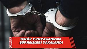 Jandarmadan bölgemizde terör propagandası operasyonu
