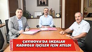 Kadrolu işçilerin toplu iş sözleşmesi imzalandı