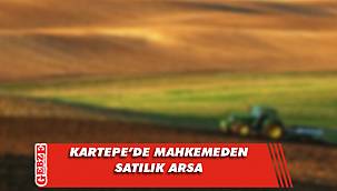 Kartepe’de 3 bin 23 metrekare arsa mahkemeden satılık