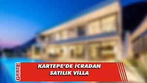 Kartepe’de icradan satılık villa