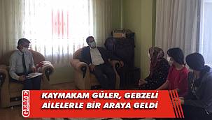 Kaymakam Güler, ziyaretlerini aksatmıyor