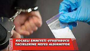 Kocaeli’de bir haftada 13 zehir taciri tutuklandı