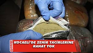 Kocaeli'de zehir tacirlerine rahat yok