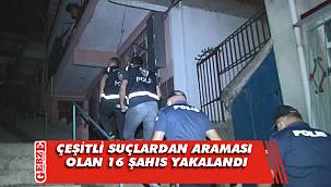 Kocaeli'nde aranan şahıslar yakalandı