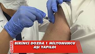 Kocaeli'nde ilk dozda 1 milyonuncu aşı yapıldı