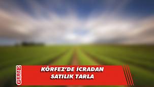 Körfez Kutluca'da bin 300 metrekare tarla icradan satılık