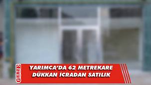Körfez Yarımca'da 62 metrekare dükkan icradan satılık