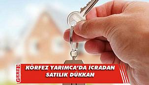 Körfez Yarımca’da icradan satılık dükkan