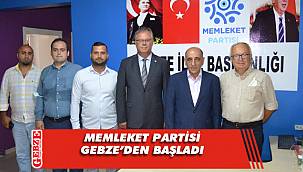 Memleket Partisi Gebze'de basının karşısına çıktı