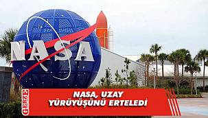 NASA, sağlık sorunları nedeniyle uzay yürüyüşünü erteledi